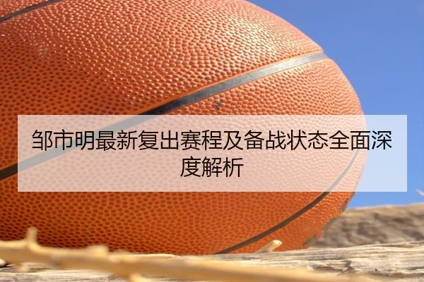 邹市明最新复出赛程及备战状态全面深度解析